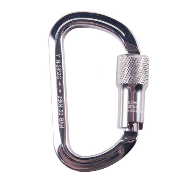 7437 WestFall Pro 4-7/8 x 3in. Aluminum Carabiner 13/16in. Gate from GME Supply