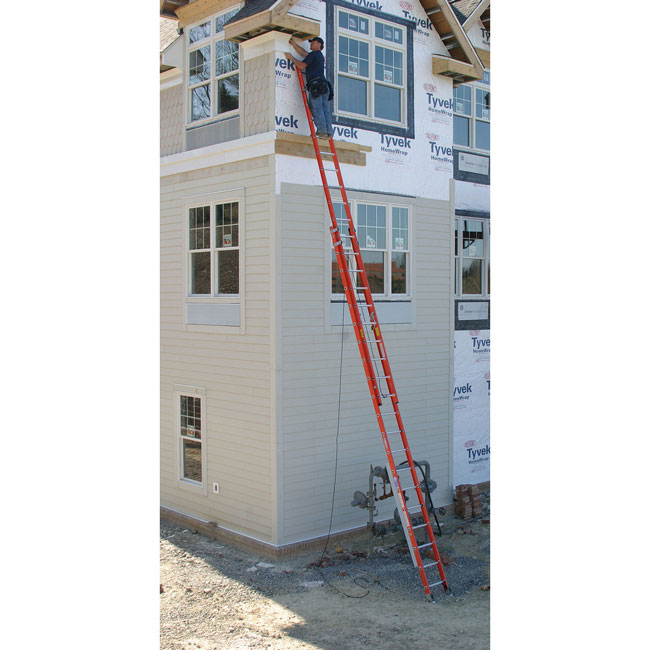 Werner Fiberglass DRung 32 Foot Extension Ladder Type IA