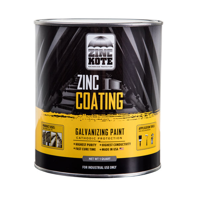 Zinc Kote Zinc Film Cold Galvanizing Coating from GME Supply