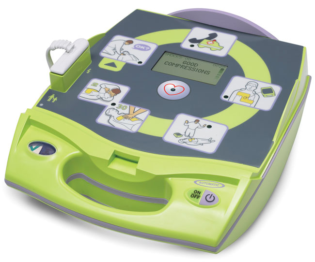 Fully Automatic AED Plus with PlusTrac Professional from GME Supply