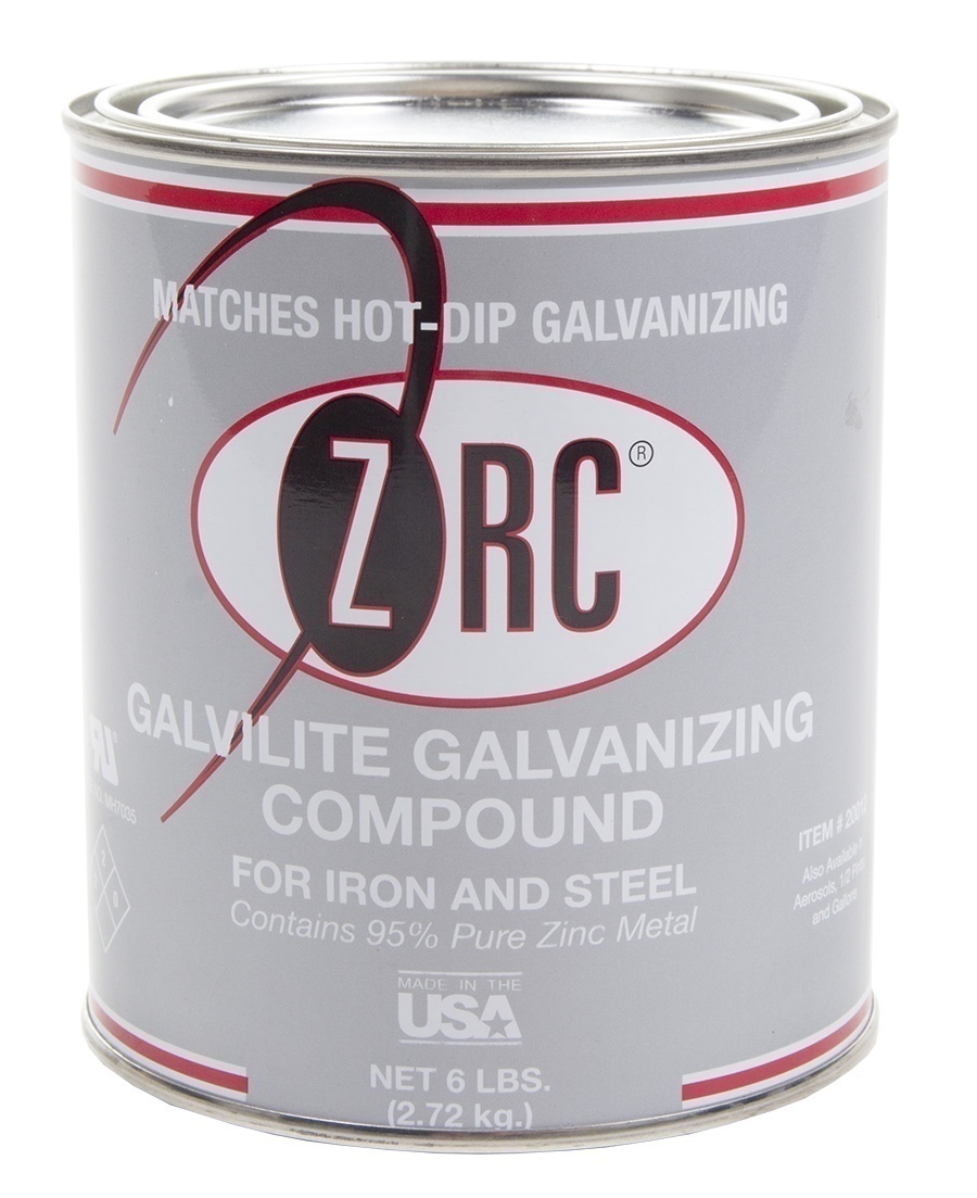 ZRC Galvilite Bright Silver Cold Galvanizing - Quart Can from GME Supply