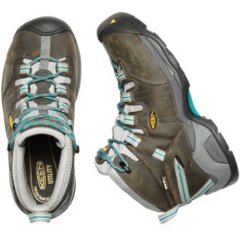 Keen 1020090 Detroit XT Mid Steel Toe Waterproof Work Boot - Women's 10 Medium from GME Supply