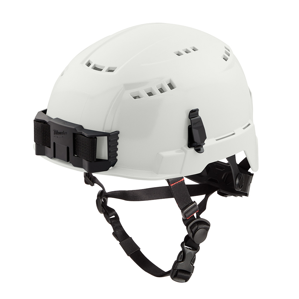 Milwaukee Vented Safety Helmet with BOLT Accessory Clips from GME Supply