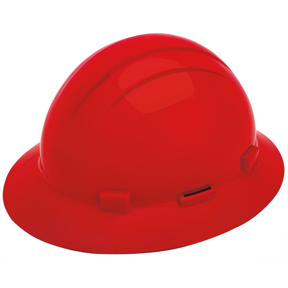 ERB Americana Full Brim Hard Hat with Accessory Slots from GME Supply