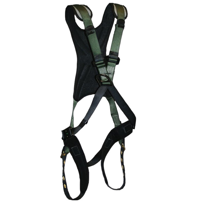 French Creek Full Body STRATOS 4PT Cross-Over Harness Tongue Buckle Legs from GME Supply