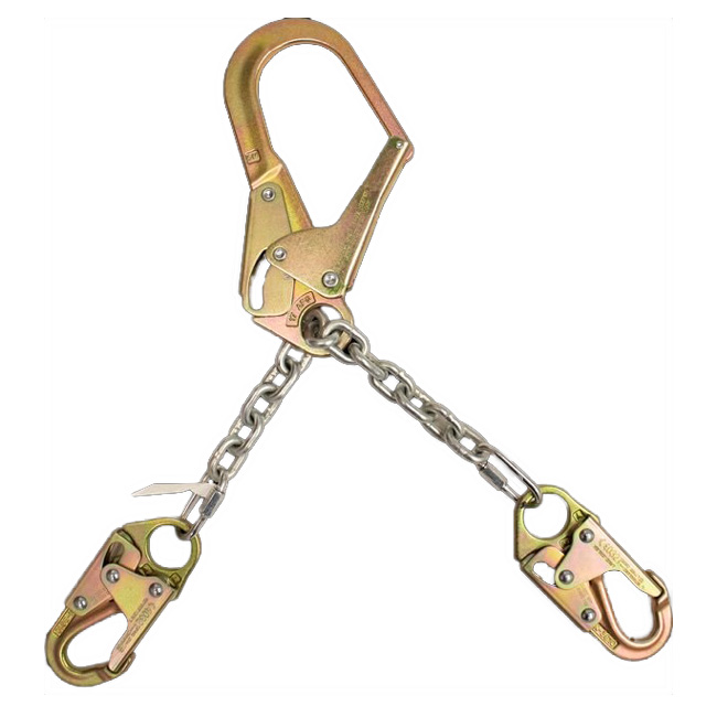 French Creek Rebar Chain Two Foot Position Assembly with Snap Hook and 2.5 Inch Rebar Hook from GME Supply