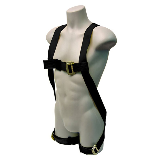 French Creek Welding Full Body 3PT Adjustable Harness with Pass-Thru Leg Buckles from GME Supply
