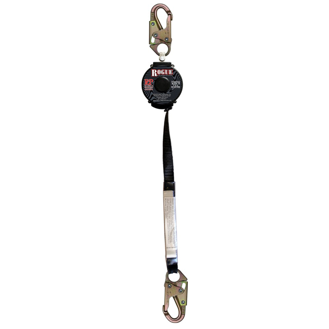 French Creek Single-Leg Eight Foot SRL with Z74, Z136 Snap Hook, and Shock Pack from GME Supply