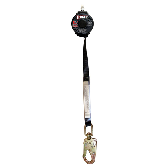 French Creek Single Leg 8 Foot SRL with Swivel Loop and RL-28 Swivel Snap Hook from GME Supply