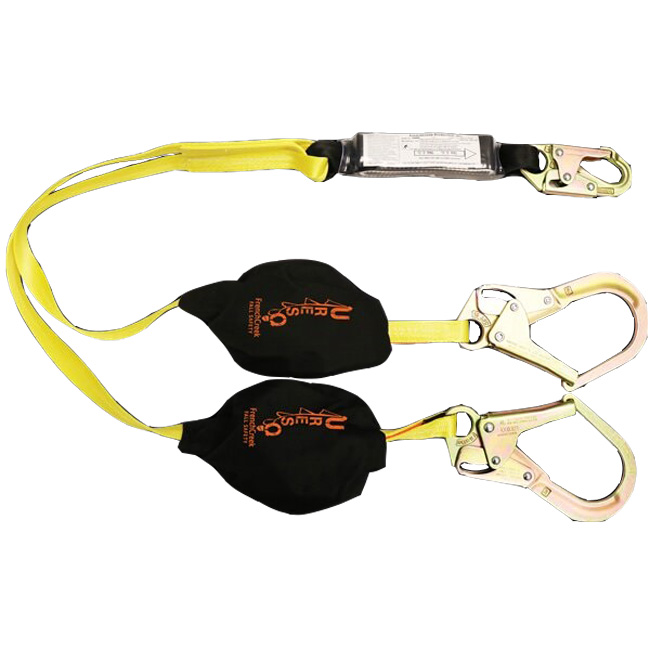 French Creek U-RES-Q Six Foot Dual Leg Shock Absorbing Lanyard from GME Supply