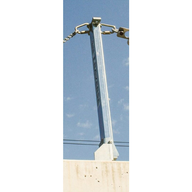 French Creek Concrete End Stanchion for Traverse Horizontal System from GME Supply