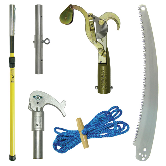 Jameson Telescoping Pole Saw and Tree Pruner Kit from GME Supply