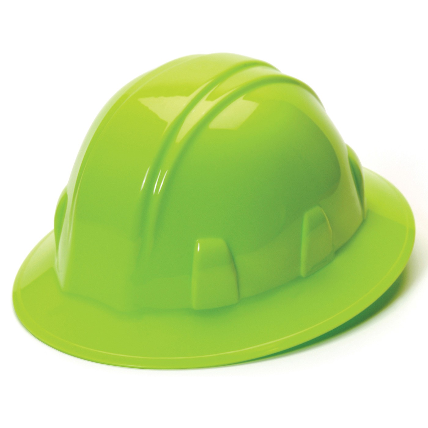 Pyramex SL Series Full Brim Hard Hat with 4 Point Ratchet Suspension from GME Supply