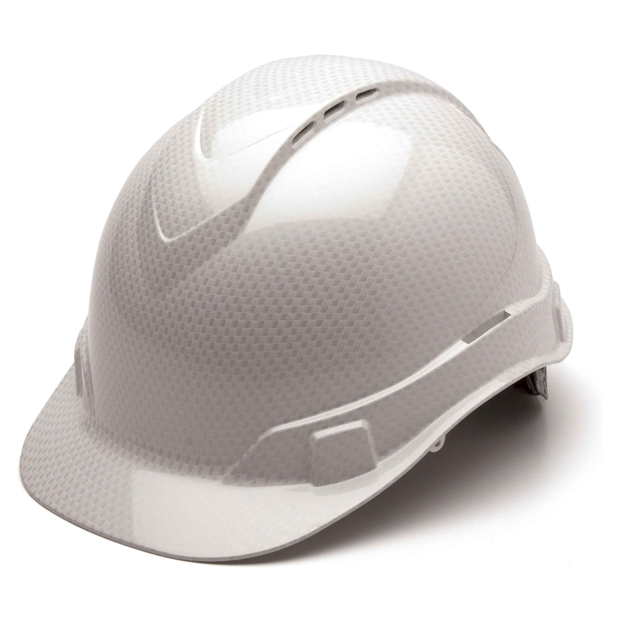 Pyramex Ridgeline Vented Cap Style Hard Hat with 4 Point