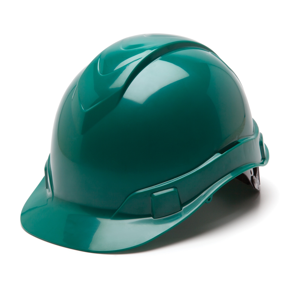 Pyramex Ridgeline Cap Style Hard Hat with 6 Point Ratchet Suspension from GME Supply