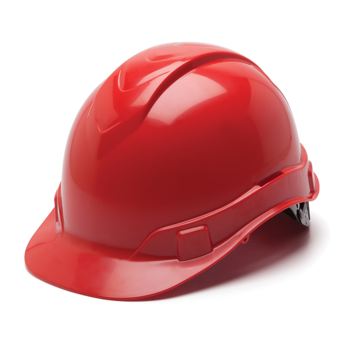 Pyramex Ridgeline Cap Style Hard Hat with 6 Point Ratchet Suspension from GME Supply