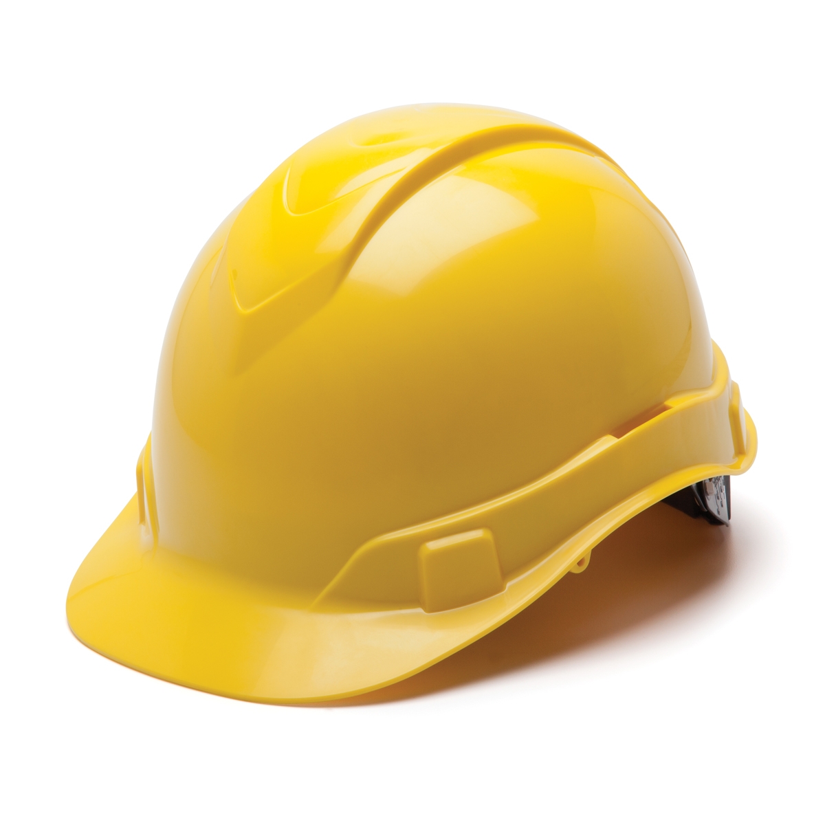 Pyramex Ridgeline Cap Style Hard Hat with 4 Point Ratchet Suspension from GME Supply