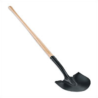 Corona Clipper Round Point Wood Handle Shovel from GME Supply