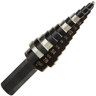 Klein Tools Step Drill Bit #14 Double-Fluted from GME Supply