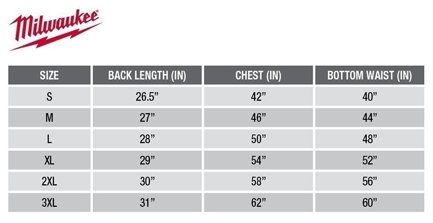 Sizing Charts - GME Supply